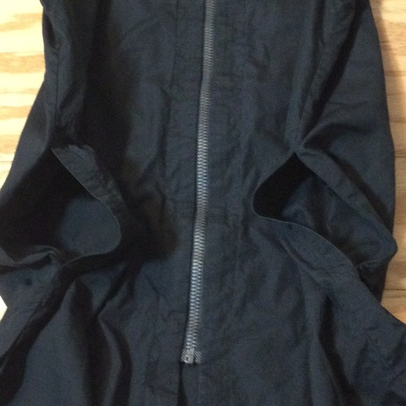 XS Mona Thalheimer Crew Neck black zipper tunic vest - Picture 9 of 16